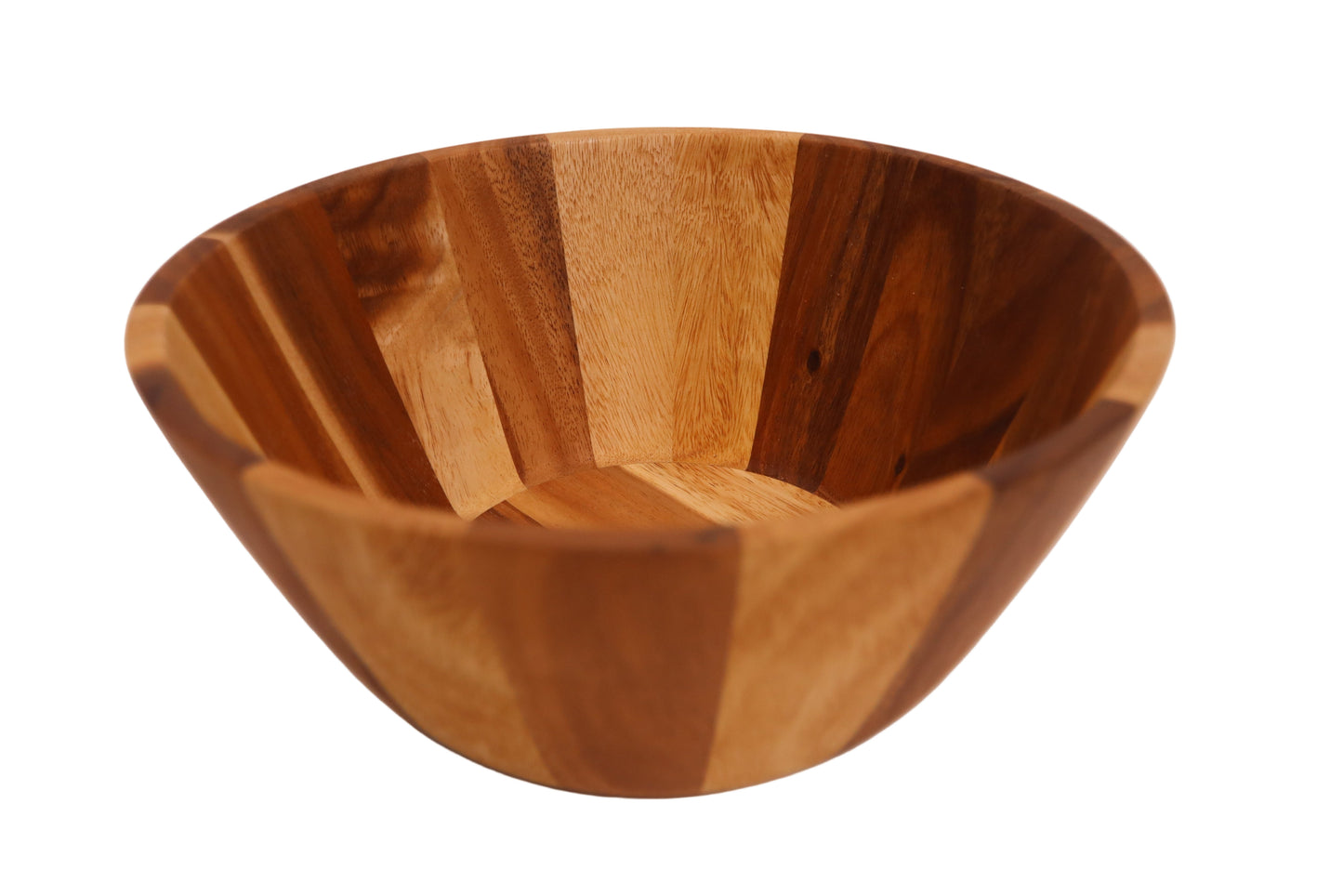 Hand-Turned Large Ash Bowl with Deep Interior