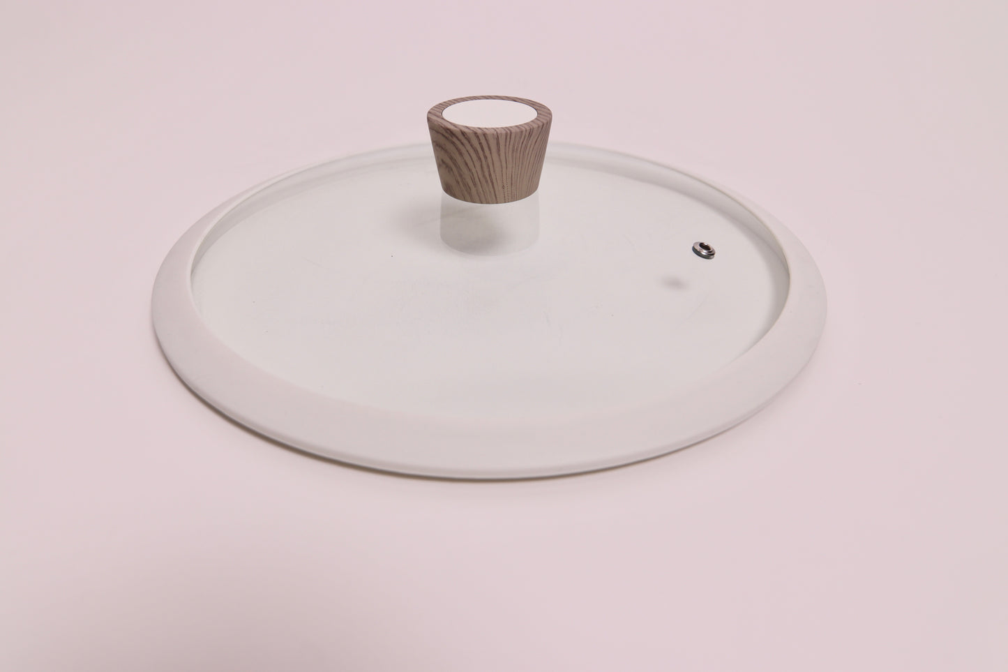 White Low Nonstick Casserole with Lid – D&W