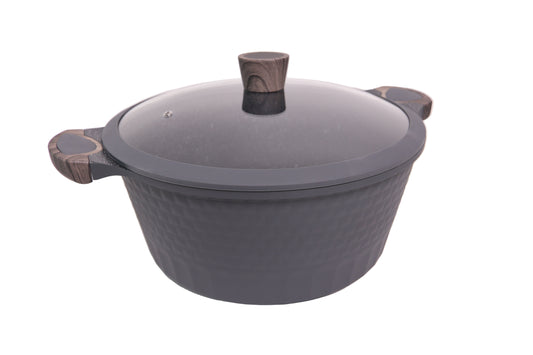 Large Size Cookware, Nonstick Casserole Pot with Lid – D&W