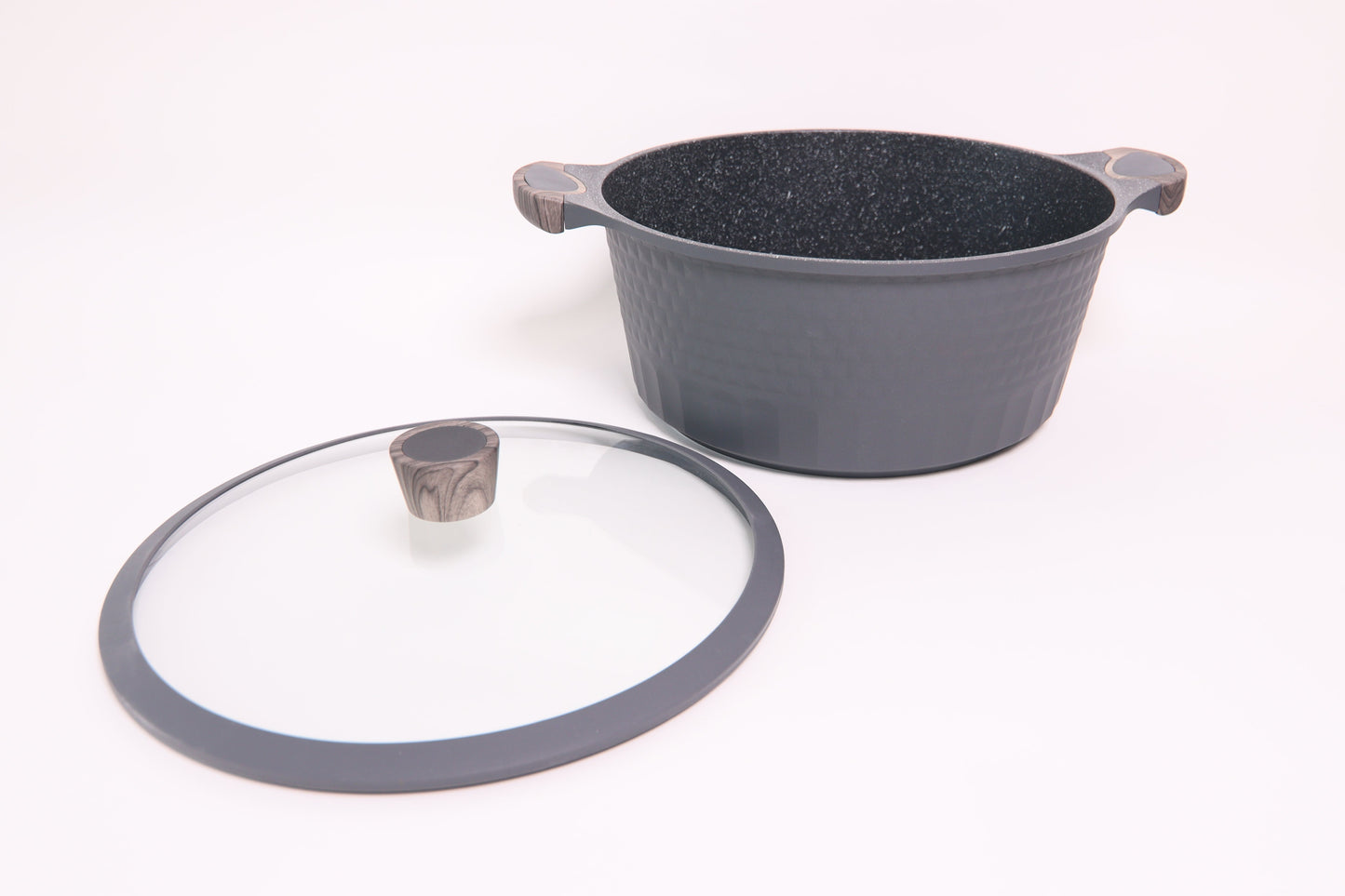 Large Size Cookware, Nonstick Casserole Pot with Lid – D&W