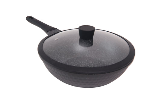 All-in-One WOK Nonstick Casserole pan with Lid – D&W