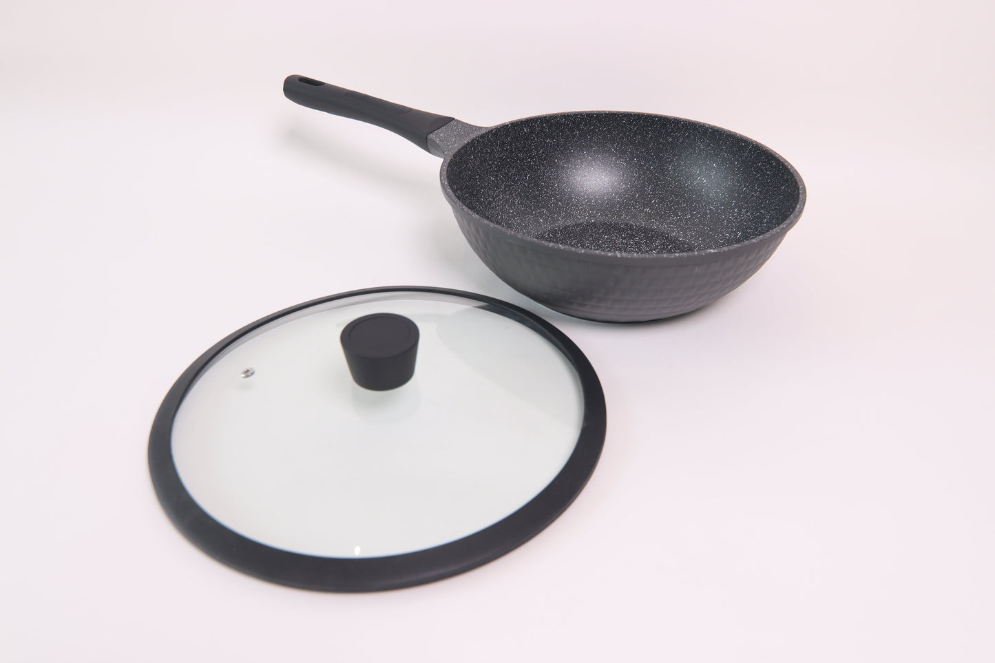 All-in-One WOK Nonstick Casserole pan with Lid – D&W