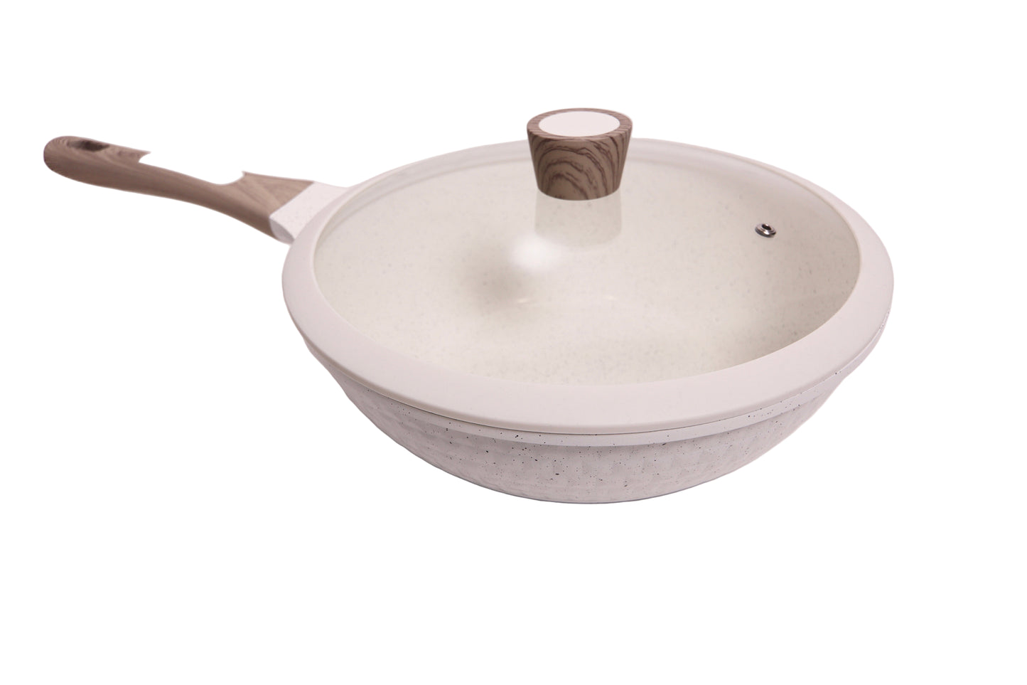 All-in-One WOK Nonstick Casserole pan with Lid – D&W